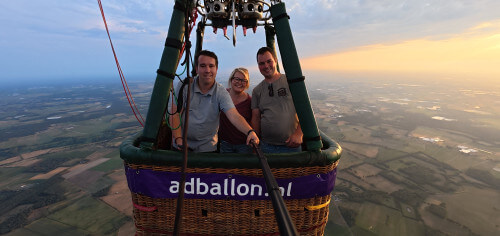 prive ballonvaart met ad ballon