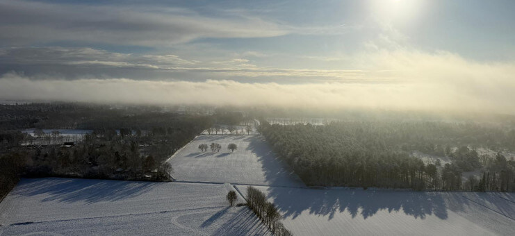 Sneeuw vaart boven Brabant!