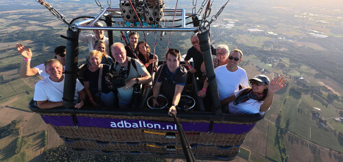 relatie ballonvaart met ad ballon