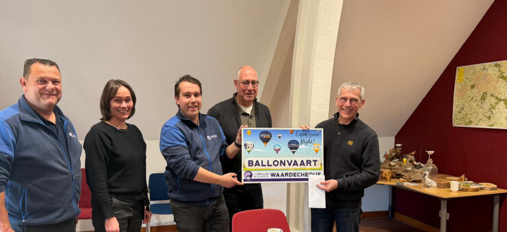 Ad Ballon trotse sponsor van Bavel Fietst – Ballonvaart uitgereikt aan gelukkige deelnemer