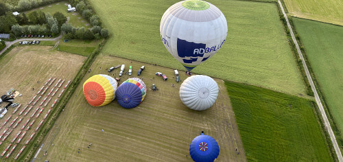 ballonvaart ad ballon meerdere ballonen