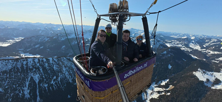 Ballonvaren in Tannheim – Succesvolle vaarweek van 17 tot en met 24 januari