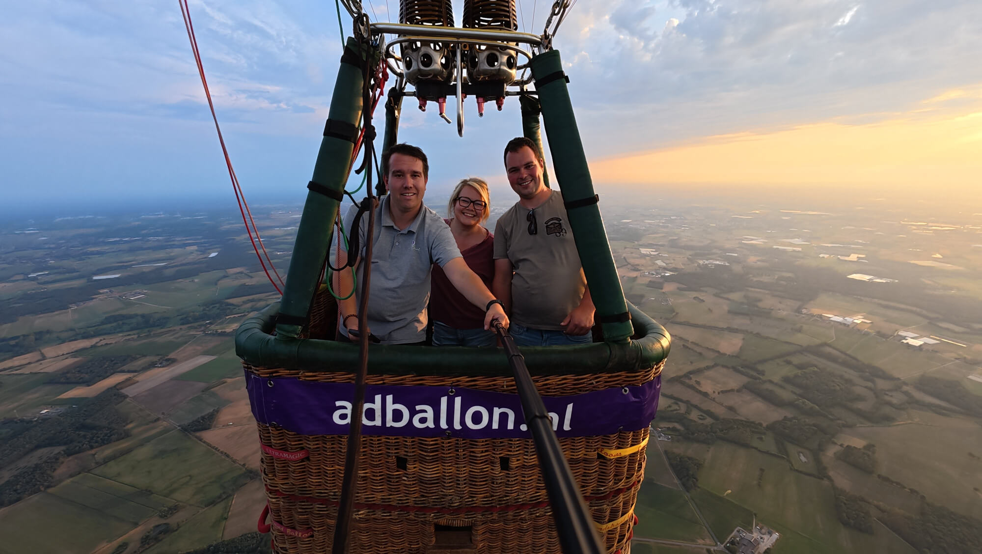 prive ballonvaart met ad ballon