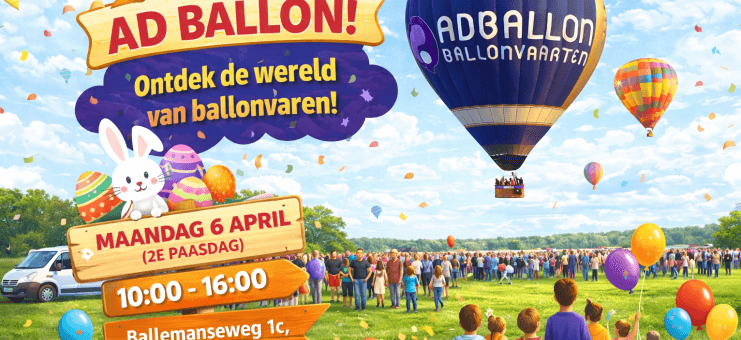 Open dag bij Ad Ballon – 2e Paasdag 